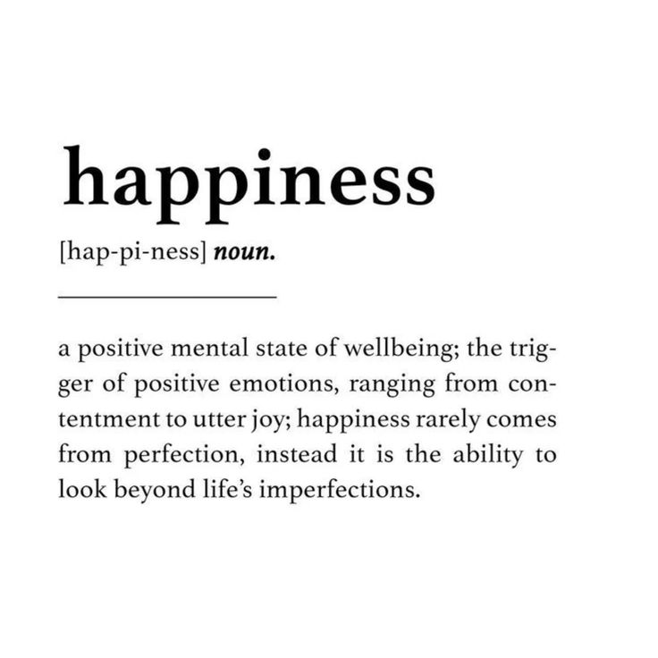 Happiness definition